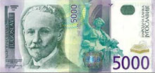 dinara 5000 novcanica