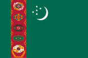 Turkmenistan zastava